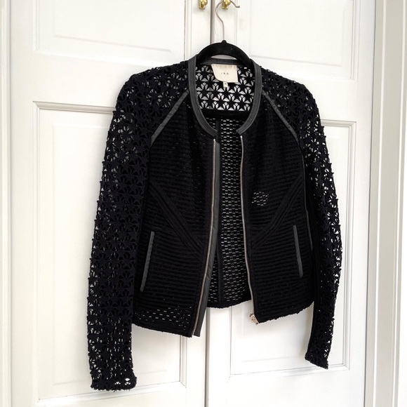 Iro Black Lewison Cutout Star Jacket - Picture 13 of 16